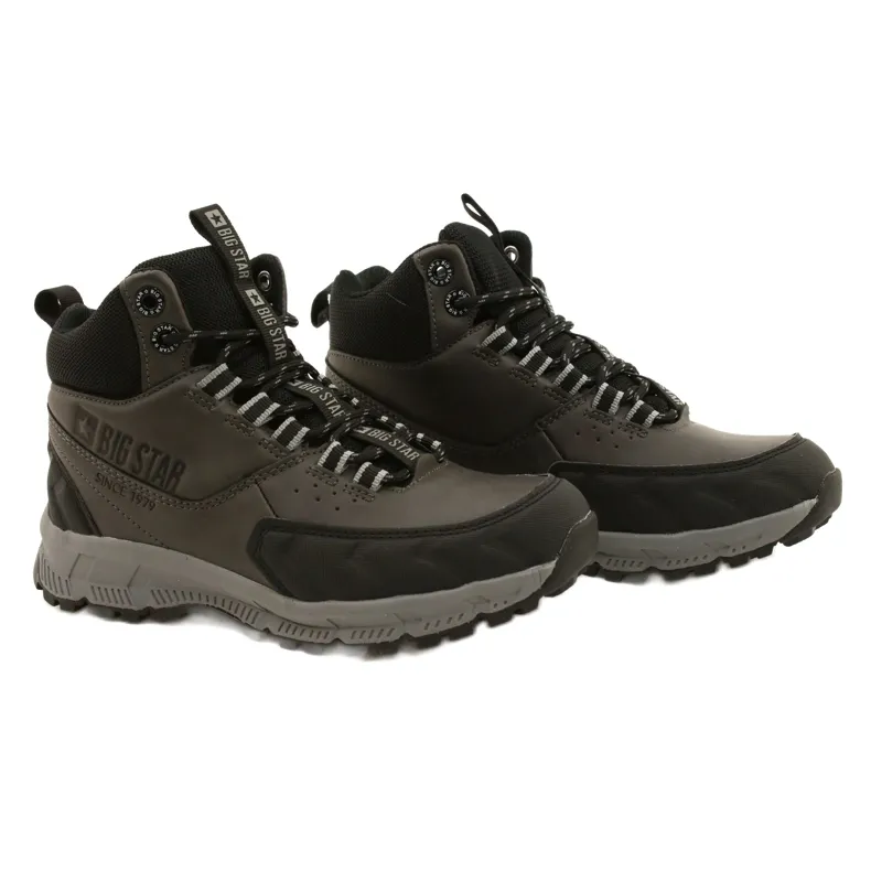 Trekking sportif gris Big Star le noir