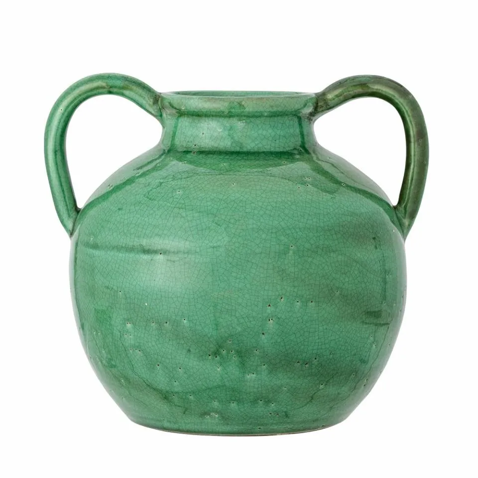Vase vert en terre cuite Cham BLOOMINGVILLE